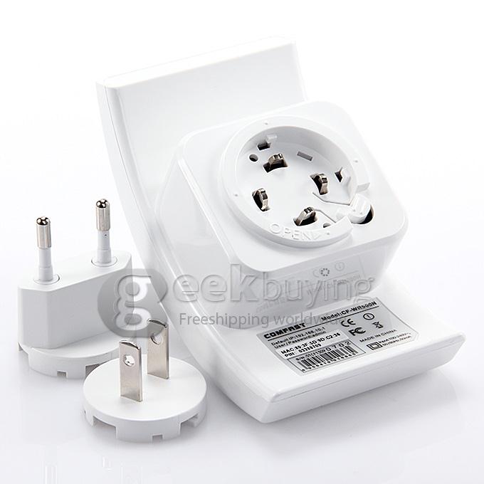EU&US Plug COMFAST CF-WR500N Portable 300Mbps 802.11b/g/n Network Wireless AP Repeater Router - White