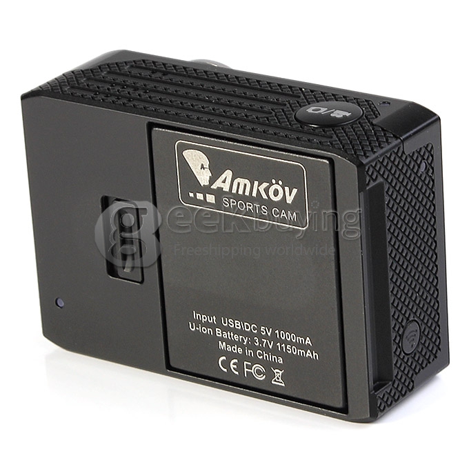 AMKOV SJ5000 WiFi 14MP 1080P Action Camera Digital Video Camera Waterproof 3ATM - Black
