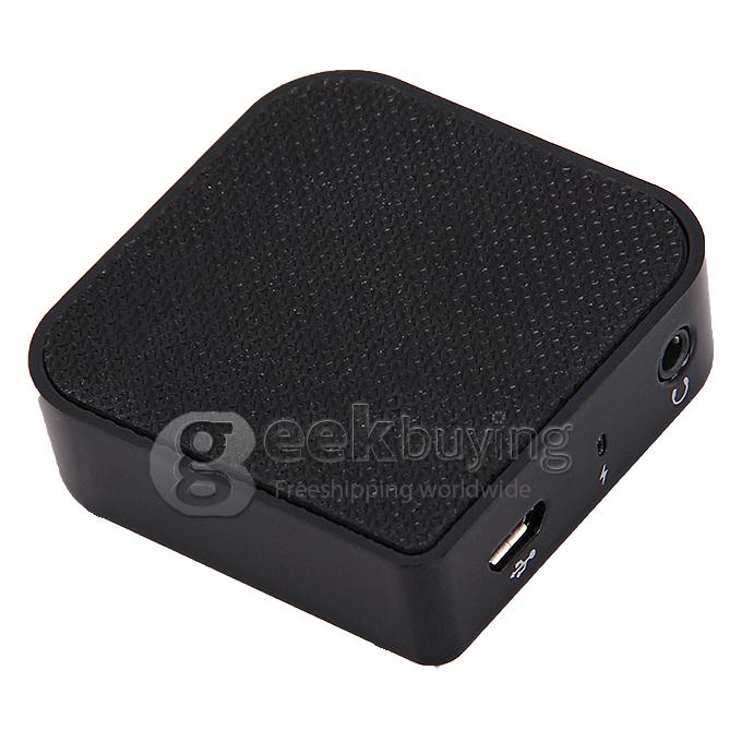 Hifi Wireless Bluetooth V3.0 Music 3.5mm Stereo Audio Speaker Receiver Adapter for Android iOS Windows - Black