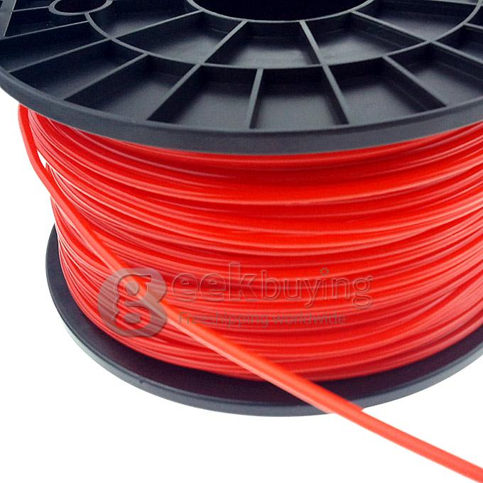 Heacent P175 3D Printer Material PLA Filaments Consumables 1.75mm 1kg Plastic Cable - Red