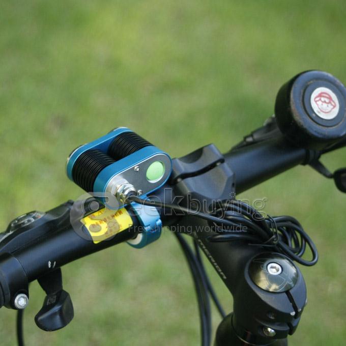 Dark Knight K2C Cree T6 x 2 2400LM Bicycle Lighting Outdoor LED Flashlight with Battery Pack - Red