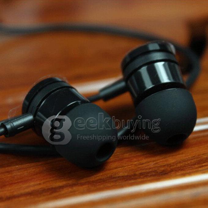 Black Original Xiaomi PISTON Earphones Headset Remote Control Mic For MI4 XIAOMI 4 iPhone - Black