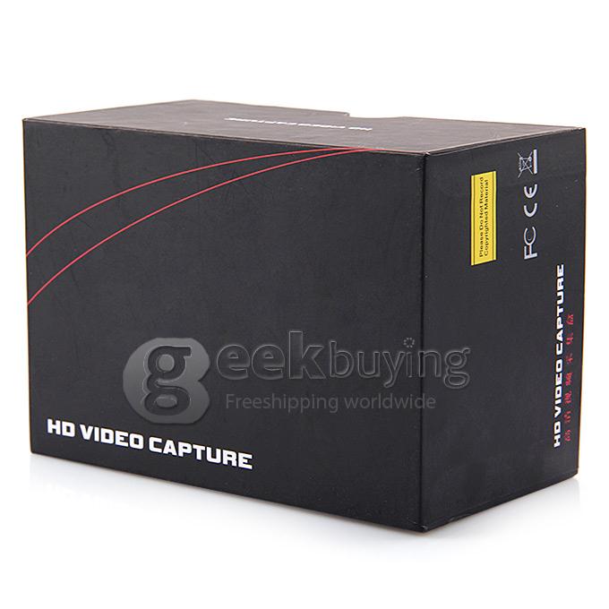 EU Plug HDMI Game Capture 1080P HD Video Capture Recorder Box for Xbox One/360/PS3/WII U with Professional Edit Software
