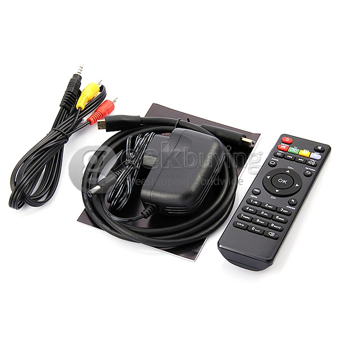 B368 RK3288 Android 4.4 Quad Core Cortex A17 1.8GHz TV BOX 4K FHD 1080P HDMI Media Player 2G/16G Bluetooth Wifi 100M/1000M Base-T OTG