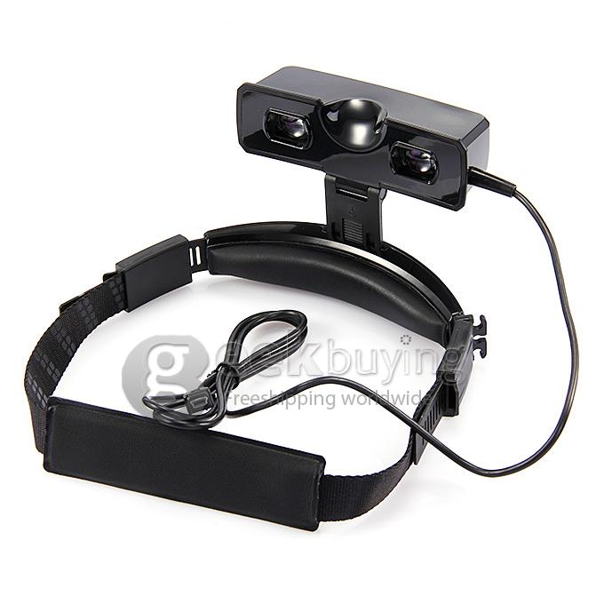 EU Plug Professional FPV Vision 600 16:9 Aerial Photography 3D / 2D Video Glasses NTSC/PAL/SECAM