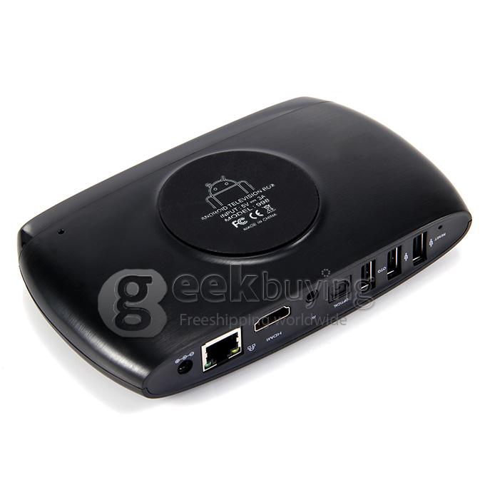 CX-998C RK3288 Quad Core 1.8GHz Android 4.4 Mini TV Box HDMI 2.0 HDD Player 2G/16G 2.4G/5G WIFI DLNA XBMC Bluetooth 4.0 OTG Miracast - Black
