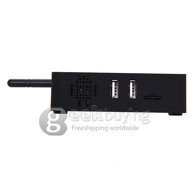 RKM MK902II RK3288 1.8GHz Android 4.4 Mini TV Box HDMI HDD Player 1.8GHZ 2G/16G Dual Band 2.4/5G WIFI Bluetooth XBMC DLNA - Black