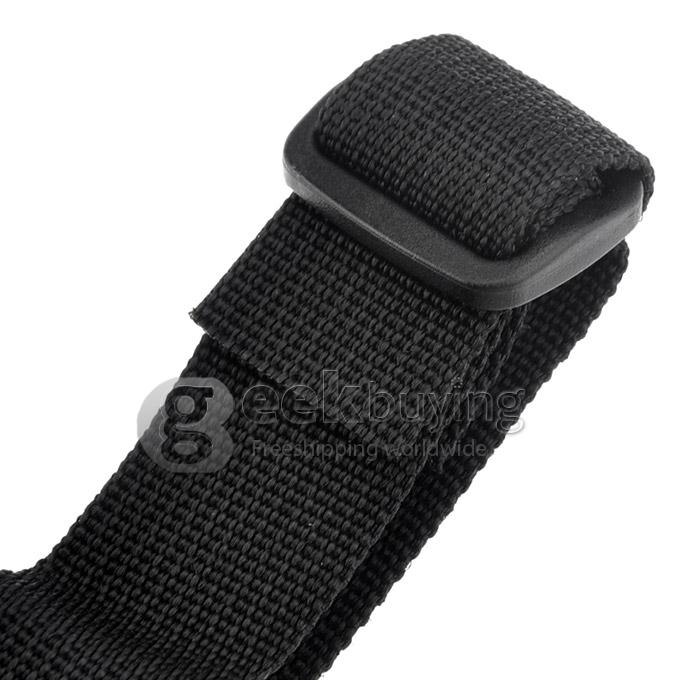 Helmet Strap Mount High Quality PC and Nylon Vented for GoPro Hero 4 / 3 / 2 / 1 / SJ4000 - Black