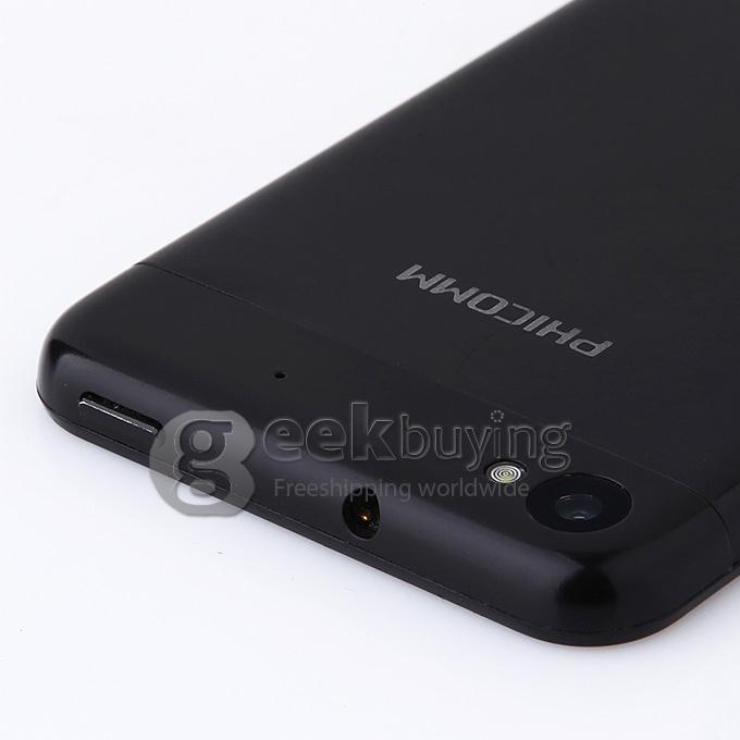 PHICOMM X100w 1280 x 720 Pixels MSM8625Q Quad Core 1.2GHz 4.7 Inch Smartphone 1GB RAM Android 4.1 HD 3G 8.0MP - Black