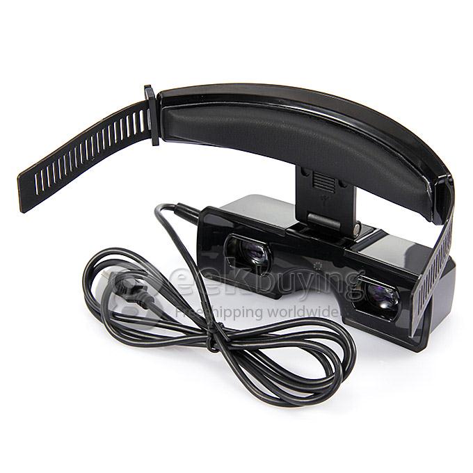 EU Plug Professional FPV Vision 600 16:9 Aerial Photography 3D / 2D Video Glasses NTSC/PAL/SECAM