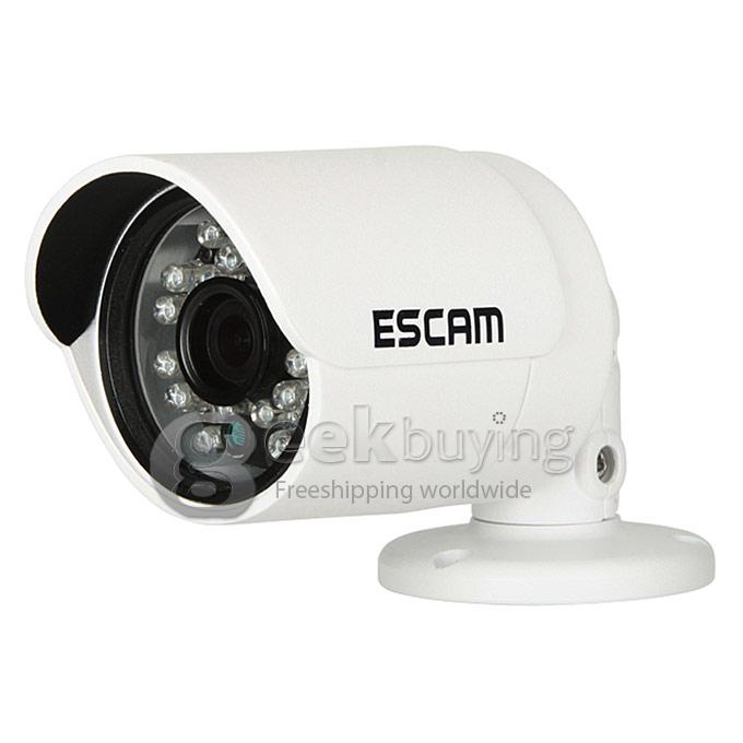 ESCAM QD310 HD 720P P2P Dome IP Camera ONIVF Home Security Surveillance CCTV Smart Phone View 24pcs IR LEDs