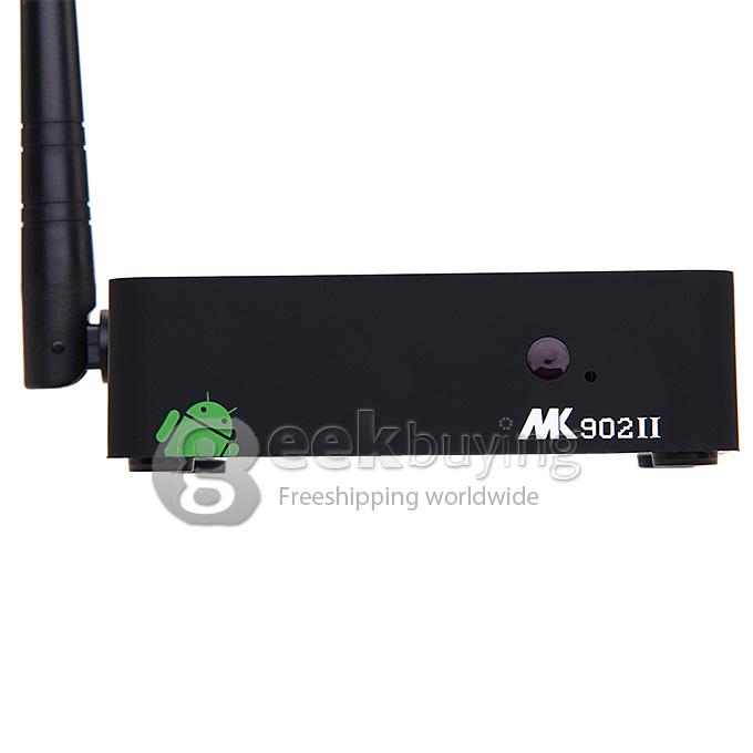 RKM MK902II RK3288 1.8GHz Android 4.4 Mini TV Box HDMI HDD Player 1.8GHZ 2G/16G Dual Band 2.4/5G WIFI Bluetooth XBMC DLNA - Black
