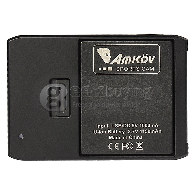 AMKOV SJ5000 WiFi 14MP 1080P Action Camera Digital Video Camera Waterproof 3ATM - Black