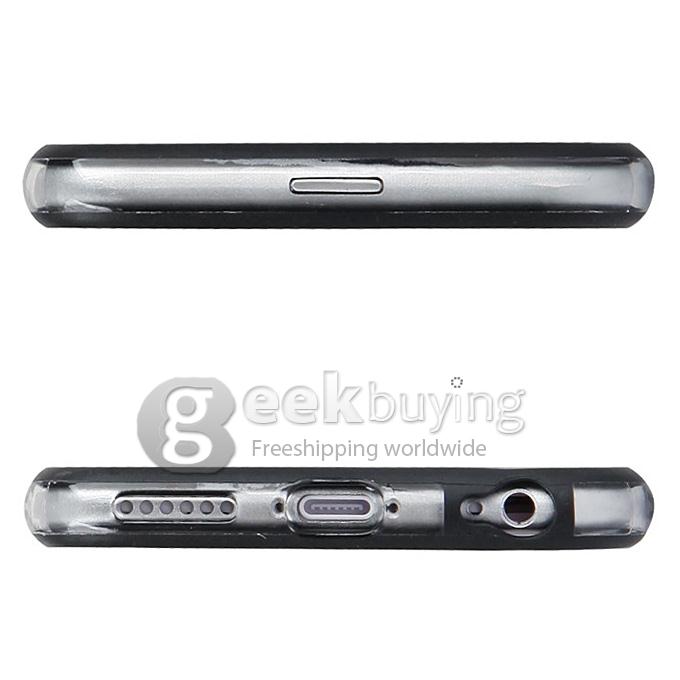 Protective Premium Bumper Frame Skin Case Cover with Plastic Side Buttons For 5.5