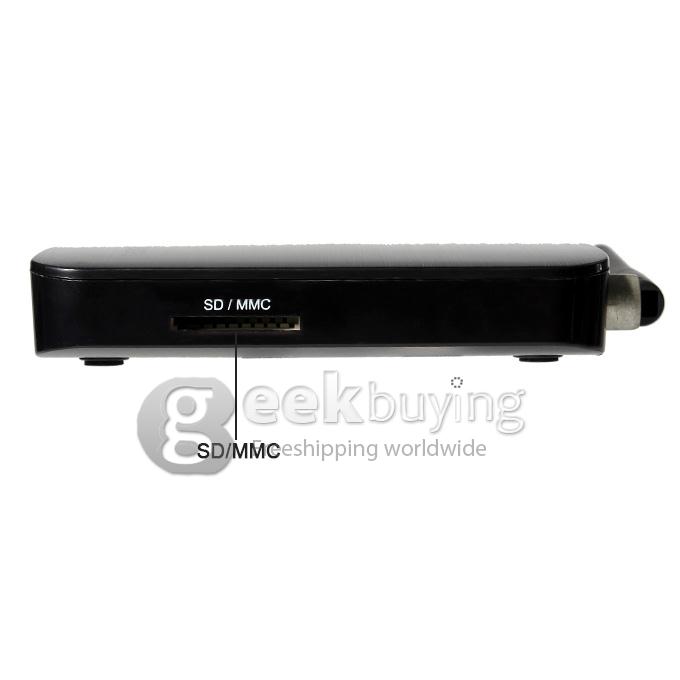 CS818II Amlogic 8726-MX Dual Core 1.5GHz Android 4.2 Mini TV Box HDMI HDD Player 1G/8G WIFI FHD 1080P DVB-T DVB-T2 DLNA Miracast - Black