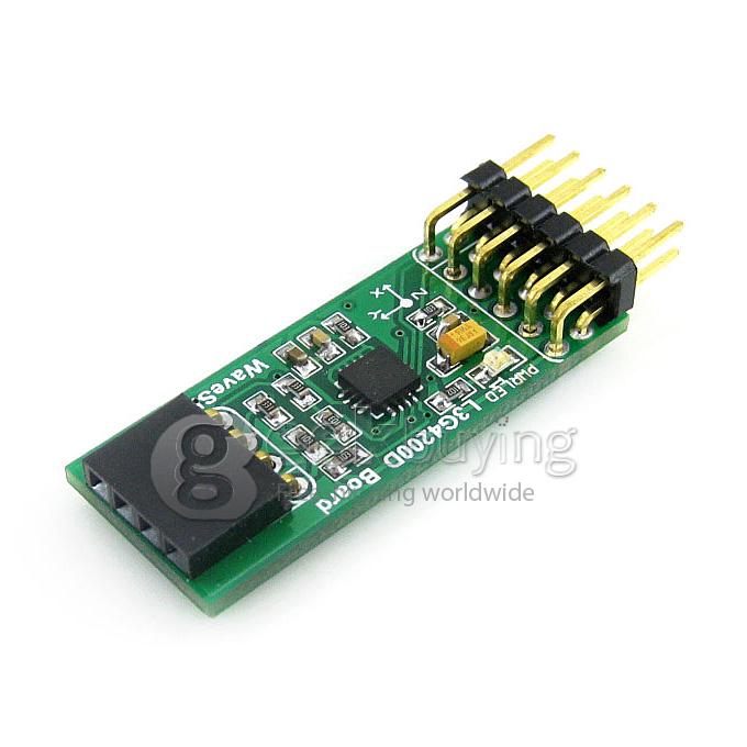 Three-axis Digital Output Gyroscope / Three-axis Angular Rate Sensor Module / I2C/SPI Interface / L3G4200D