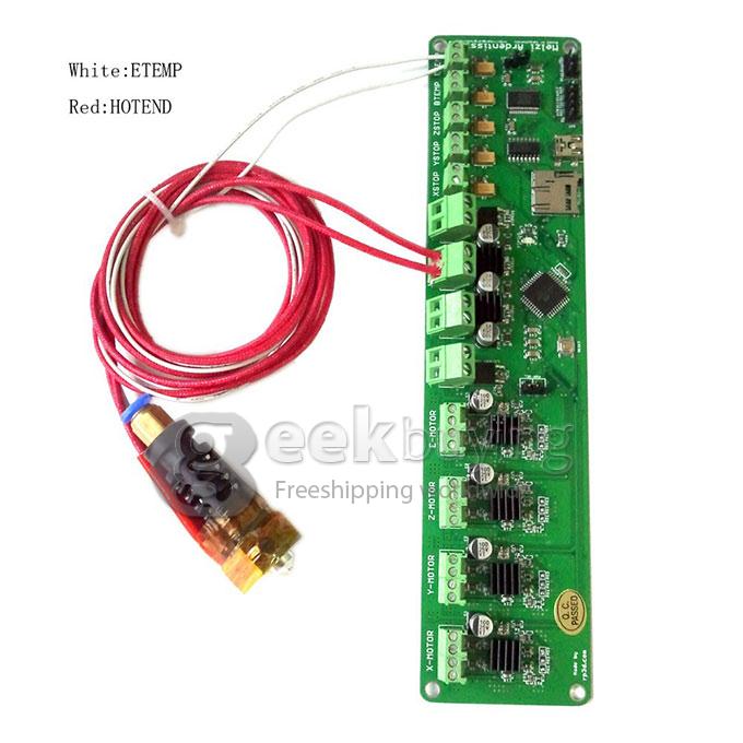Heacent RepRap 3D Printer Open Source Hardware J Head 0.3mm/1.75mm Filament Nozzle