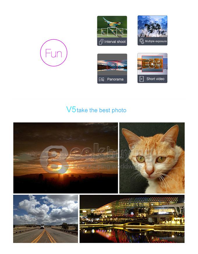 ZTE V5 5.0Inch OGS 1280*720 MSM8926 Quad Core 1.2GHz Smartphone Android 4.4 OS 1GB RAM 4GB ROM 13.0MP+5.0MP WCDMA GPS