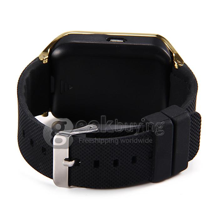 ZGPAX S28 1.54 Inch 240*240 Pixel Screen Watch Phone Single SIM Card Quad Band Smart Bluetooh Sync FM - Golden