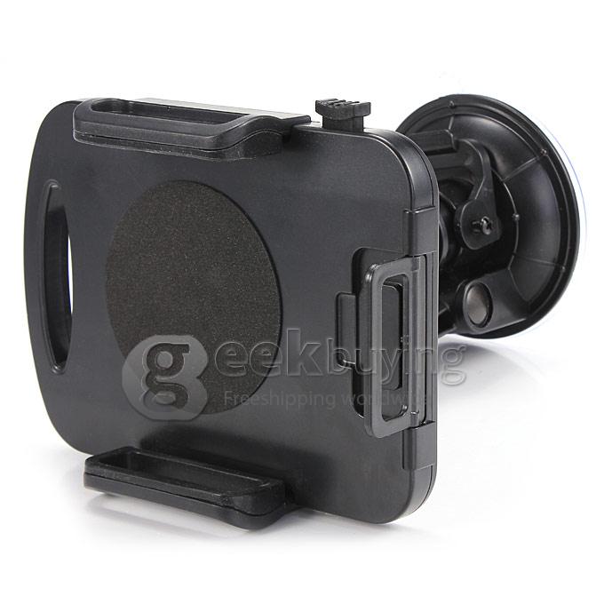 New Car Bracket Suction Mount Holder Backrest Windshield Mountain for iPad Air Mini Sumsang Tablet PC - Black