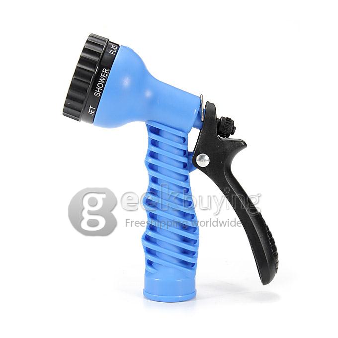 100FT Home Garden Flexible Natural Latex Water Pipe - Blue