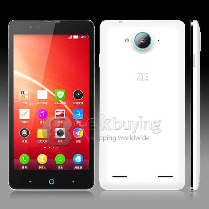 ZTE V5 5.0Inch OGS 1280*720 MSM8926 Quad Core 1.2GHz Smartphone Android 4.4 OS 1GB RAM 4GB ROM 13.0MP+5.0MP WCDMA GPS