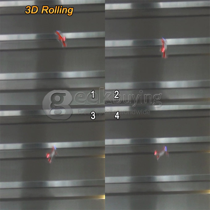 Cheerson CX10 4CH 2.4G 6-axis Mini RC Quadcopter RTF with 3D Flip Function - Blue