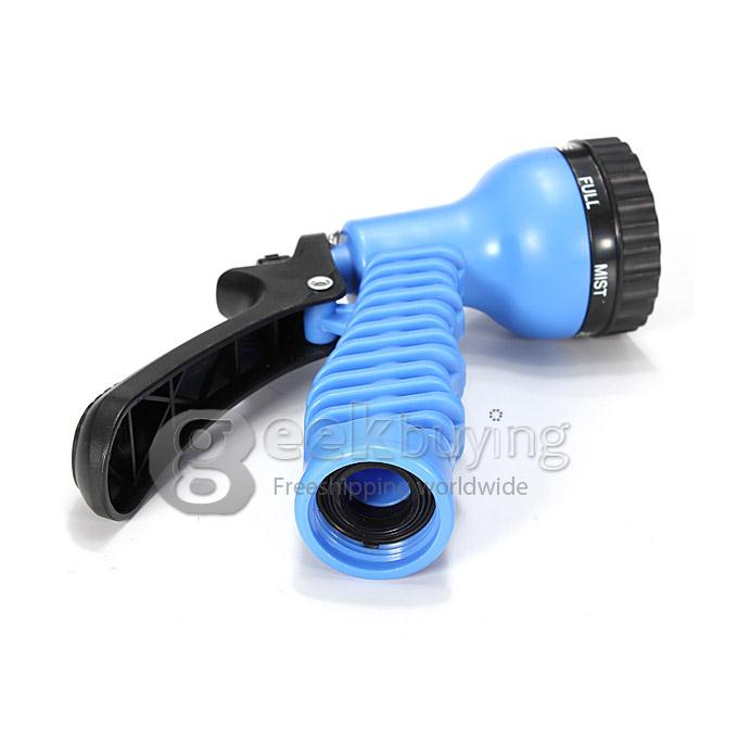 100FT Home Garden Flexible Natural Latex Water Pipe - Blue