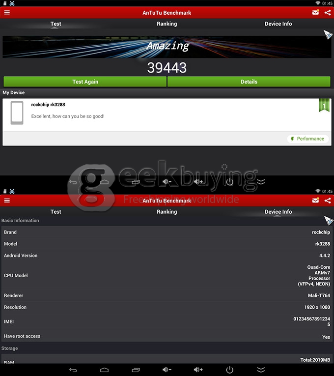 Cloudnetgo CR12S RK3288 Quad Core 1.8GHz Android 4.4 Mini TV Box HDMI HDD Player 2G/8G 2.4G/5G WIFI 2.0MP Camera Mic BT DLNA AlbappTV - Black