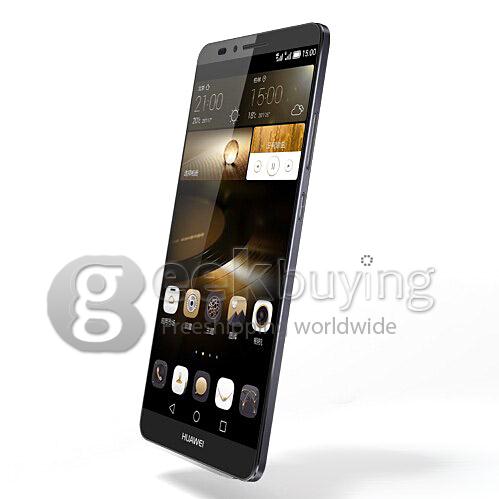 Huawei Ascend Mate 7 1920x1080 FHD 4G LTE Hisilicon Kirin Octa Core 1.8GHz Smartphone 6inch Android 4.4 2G+16G 13MP 4100mAh GPS NFC Fingerprint Identify - Black