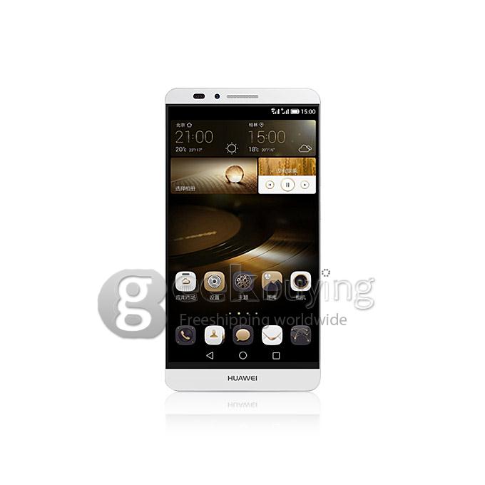 Huawei Ascend Mate 7 1920x1080 FHD 4G LTE Hisilicon Kirin Octa Core 1.8GHz Smartphone 6inch Android 4.4 2G+16G 13MP 4100mAh GPS NFC Fingerprint Identify - White
