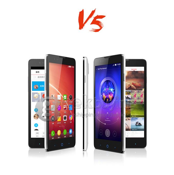 ZTE V5 5.0Inch OGS 1280*720 MSM8926 Quad Core 1.2GHz Smartphone Android 4.4 OS 1GB RAM 4GB ROM 13.0MP+5.0MP WCDMA GPS