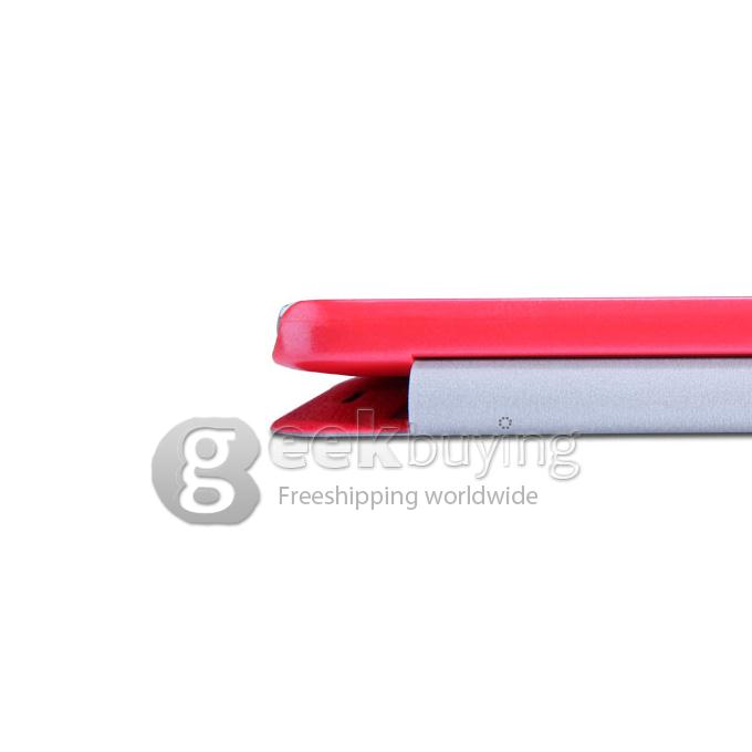 Nillkin Fresh Series PolyCarbonate Flip Stand Leather Case for HUAWEI C199 - Red
