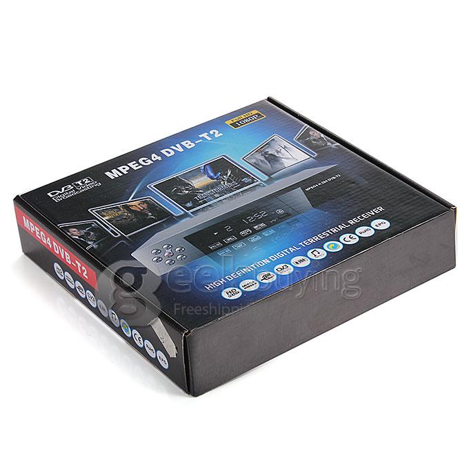 Columbia H.264 MPEG4 DVB-T2 1080P Full HD USB Digital TV Receiver Tuner Terrestrial Receiver Media Player Set Top Box