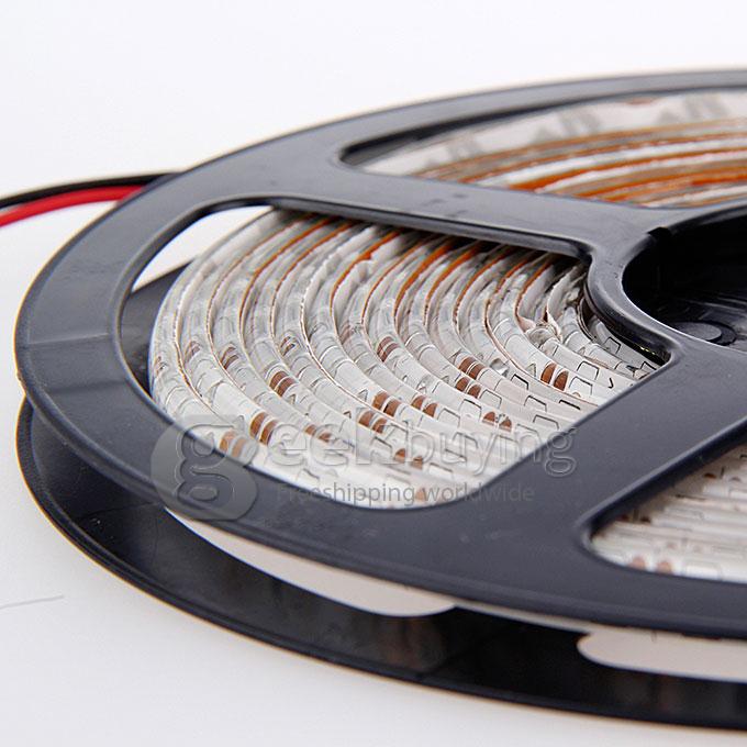 5M 300 LED 3528 SMD 12V Flexible Light Waterproof IP65 LED Strip Tape - Yellow