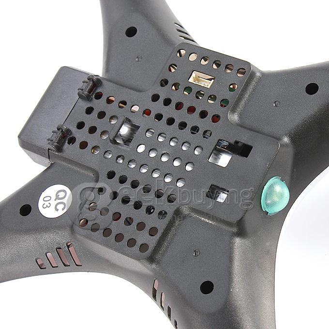 L6039 4-CH 2.4GHz LCD Remote Control Quadcopter RC UFO RTF with 0.5MP Camera 4GB Memory Card