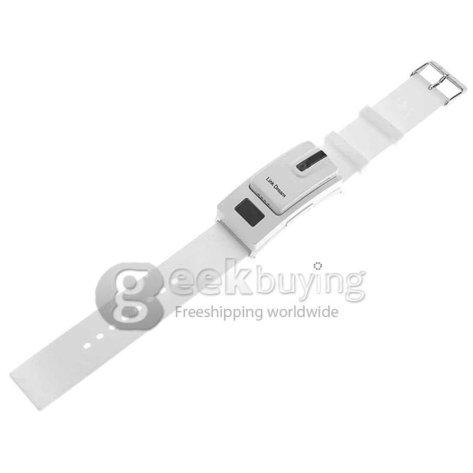 LC Separate Design Bluetooth V3.0 Headset + Sporty Watch for iPhone6 Samsung HTC & All Mobilephone - White