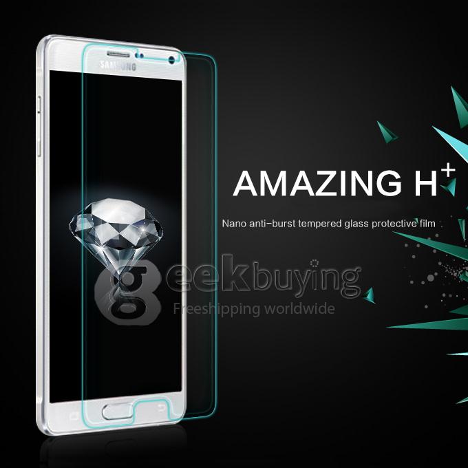 NILLKIN Amazing H+ Toughened Glass Screen Protector Film Cover Arc Edge for SAMSUNG Galaxy NOTE4/N9100