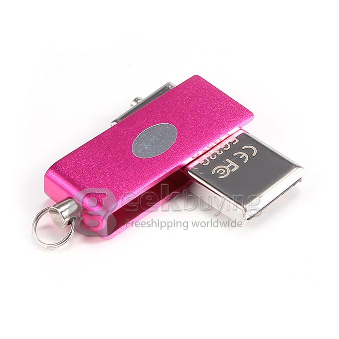 PNY Lovely Attache Rotatable USB 2.0 32GB Flash Drive U Disk Memory Stick USB Drive - Pink