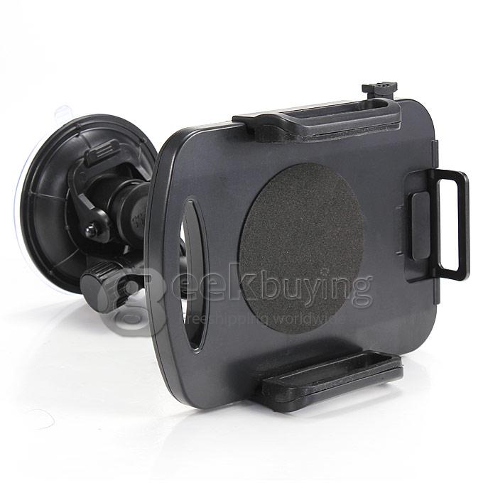 New Car Bracket Suction Mount Holder Backrest Windshield Mountain for iPad Air Mini Sumsang Tablet PC - Black