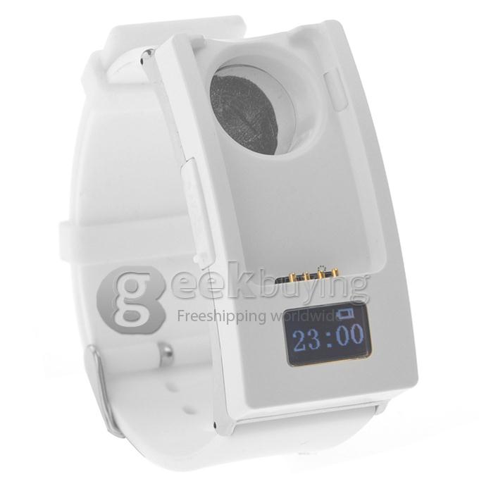 LC Separate Design Bluetooth V3.0 Headset + Sporty Watch for iPhone6 Samsung HTC & All Mobilephone - White