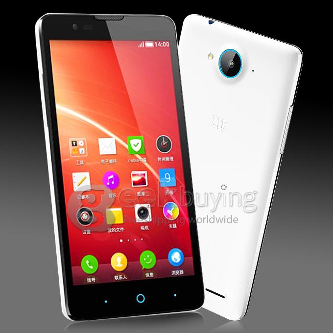 ZTE V5 5.0Inch OGS 1280*720 MSM8926 Quad Core 1.2GHz Smartphone Android 4.4 OS 1GB RAM 4GB ROM 13.0MP+5.0MP WCDMA GPS