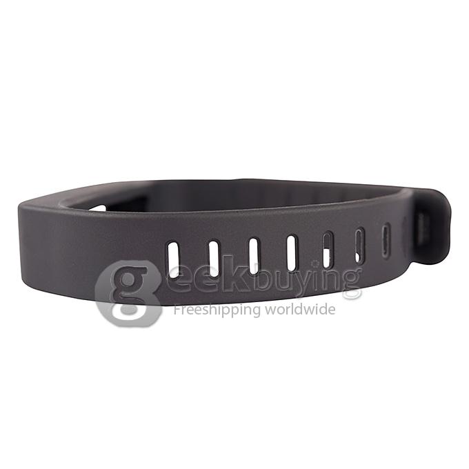 LC Healthy Smart Sport Bluetooth 4.0 Wrist Band Bracelet Hand Ring with Screen Sleeping Fitness Running Ped - Black