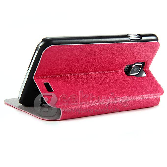 Brand New Protective Cover Flip Stand Leather Case for DOOGEE DG310 - Pink
