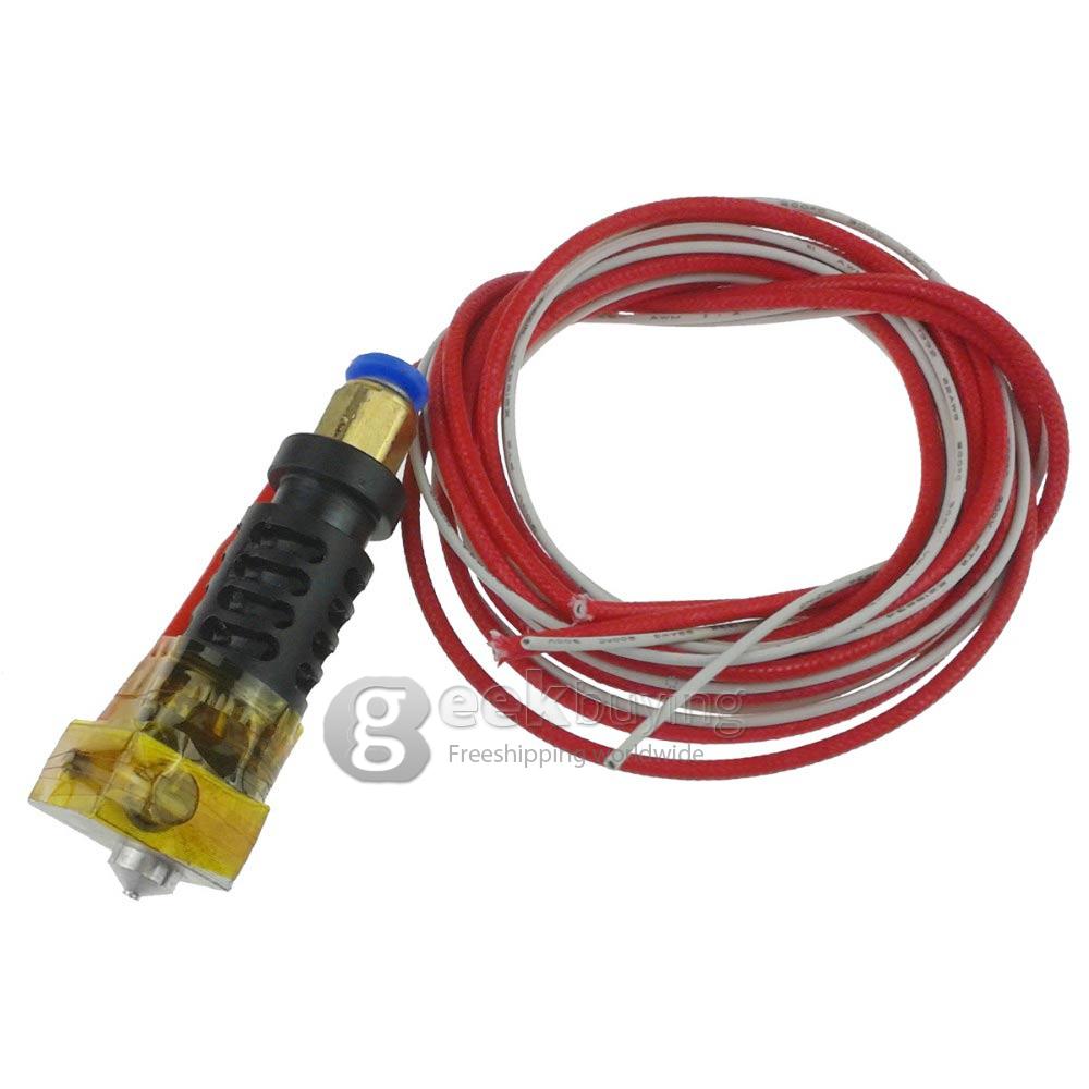 Heacent RepRap 3D Printer Open Source Hardware J Head 0.3mm/1.75mm Filament Nozzle