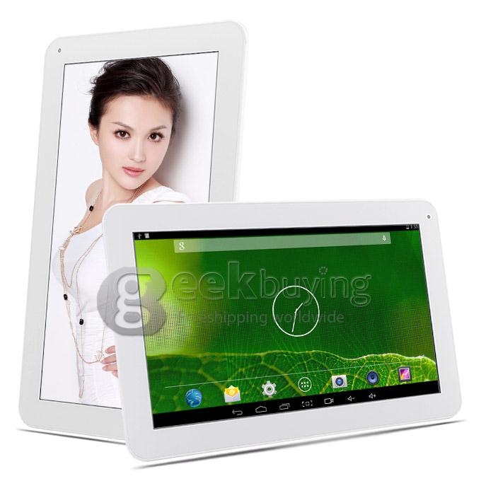 V12 Action 7029B Quad Core 10.1 Inch Tablet PC Android 4.4 OS 1G/8G Capacitive Touch Screen Bluetooth - Silver