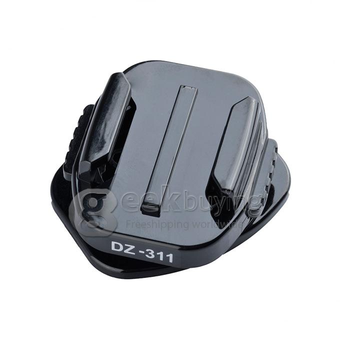 DZ-312 360 Degrees Turn Flat Surface Pedestal with 3M Sticker Suitable for Gopro Hero 4/3/2/1 SJ Cameras