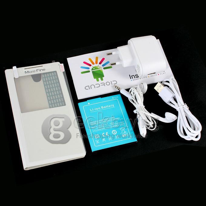 More Fine U5 MTK6582M Quad Core 5.5 Inch Tablet PC Android 4.4 OS IPS 1GB/4GB 3G GPS BT - White