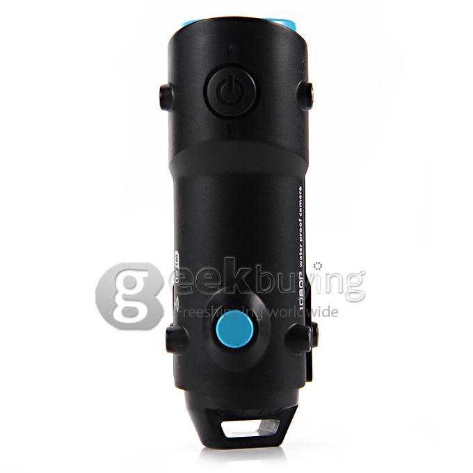 S10W WIFI Sport Camcorder Full HD 1080p 130 Degree Mini Portable Waterproof Outdoor Action Helmet Sport Camera - Black