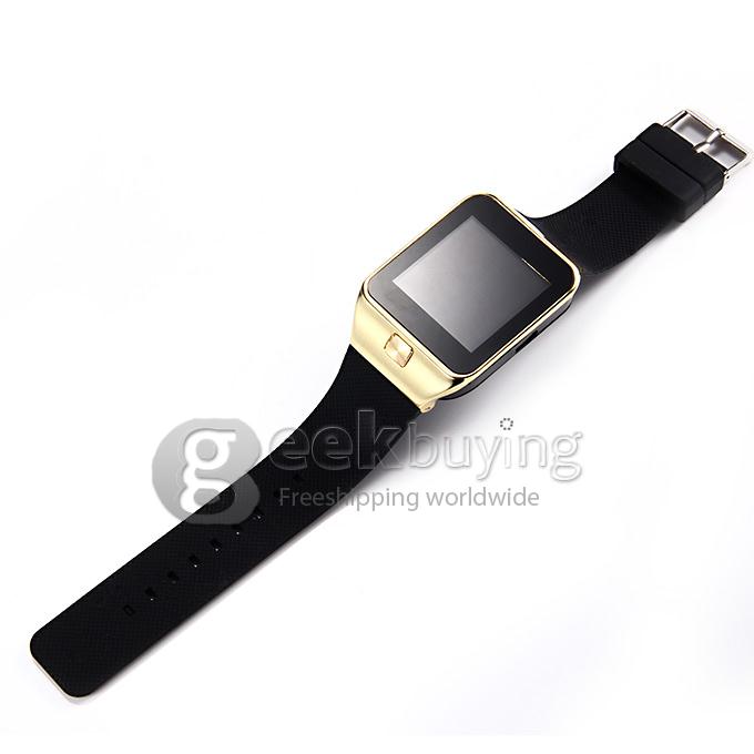 ZGPAX S28 1.54 Inch 240*240 Pixel Screen Watch Phone Single SIM Card Quad Band Smart Bluetooh Sync FM - Golden